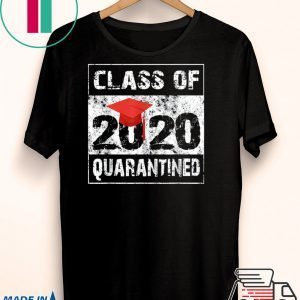 Class of 2020 Quarantined Seniors Flu Virus Quarantine Grad T-Shirt