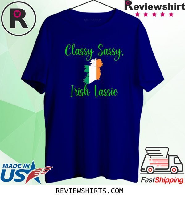 Classy Sassy Irish Lassie SassyGurls Unisex T-Shirt