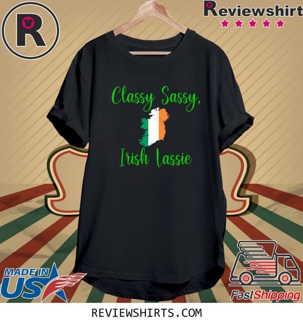 Classy Sassy Irish Lassie SassyGurls Unisex T-Shirt