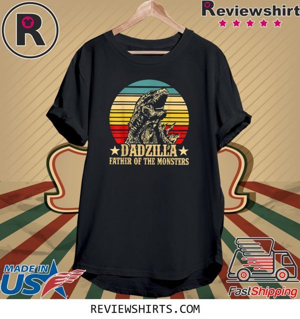 Vintage Dadzilla Father Of The Monsters Tee Shirt