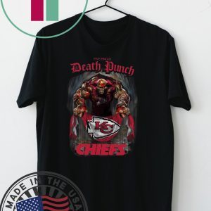 Death Punch Kansas City Chiefs Flag Shirt