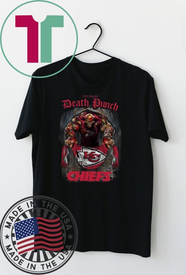 Death Punch Kansas City Chiefs Flag Shirt