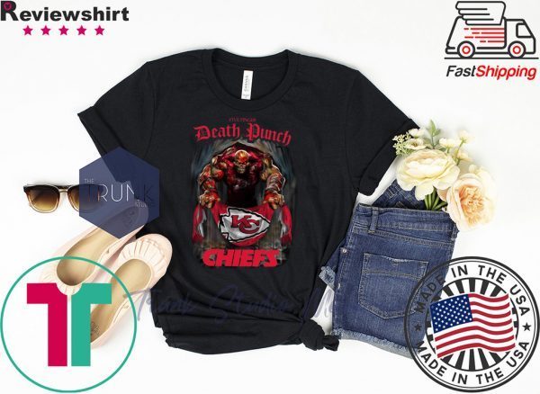 Death Punch Kansas City Chiefs Flag Shirt