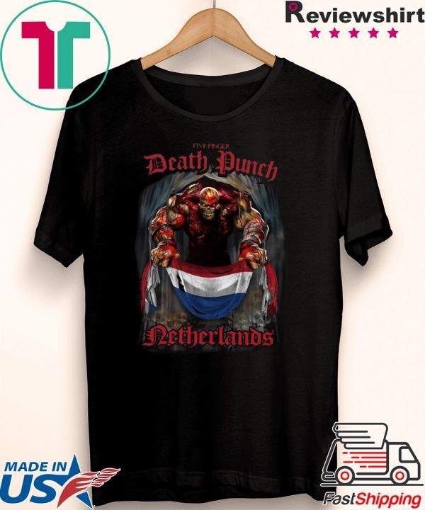 Death Punch Netherlands Flag Shirt