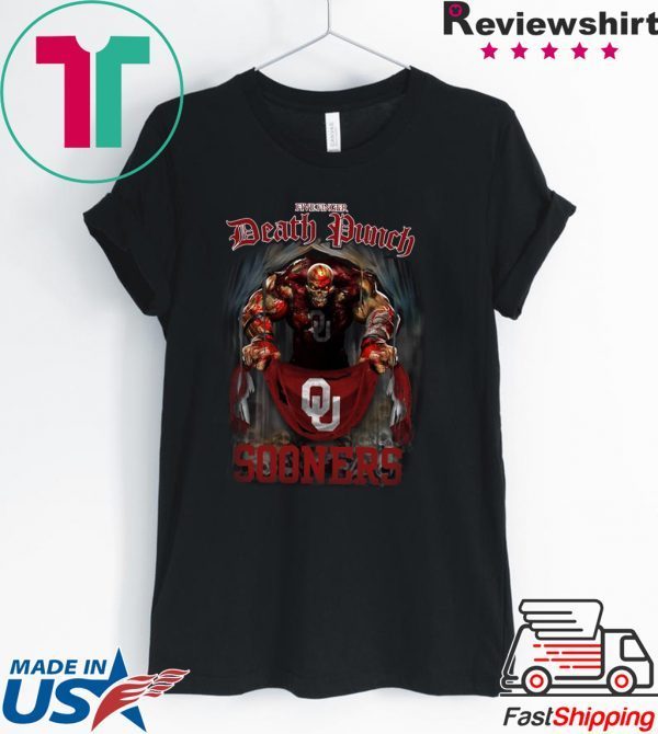 Death Punch Sooners Flag Shirt