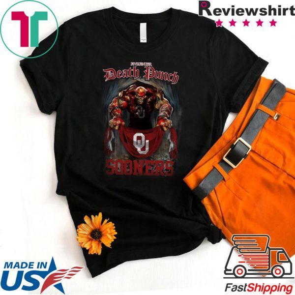 Death Punch Sooners Flag Shirt