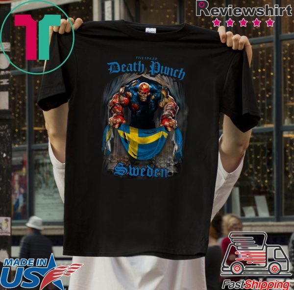 Death Punch Sweden Flag Shirt