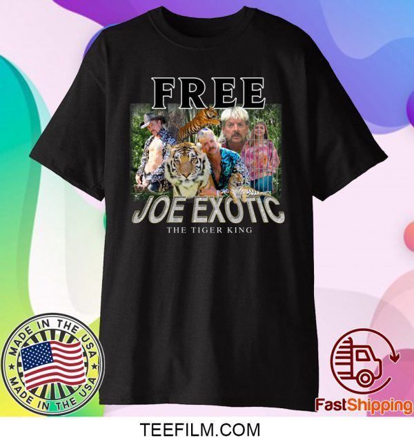 Free Joe Exotic The Tiger King carole baskin Shirt
