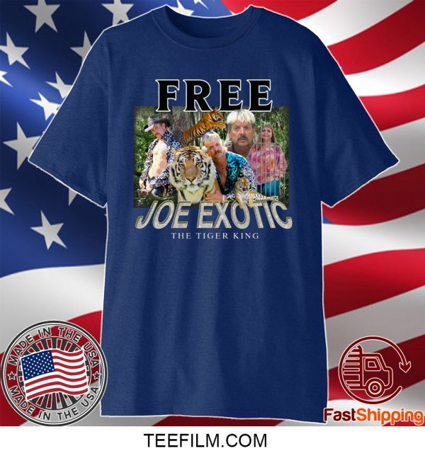 Free Joe Exotic The Tiger King carole baskin Shirt
