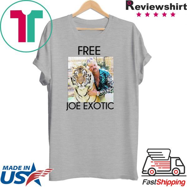 Free Joe Exotic Tiger King Premium TShirts