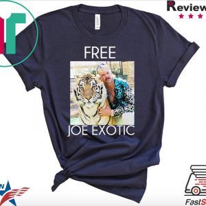 Free Joe Exotic Tiger King Premium Tee T-Shirts