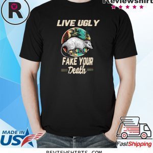 Funny Opossum Tee Shirt Live Ugly Possum Vintage T-Shirts