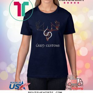 Greid Customs US Flag Deer Head 2020 T-Shirt