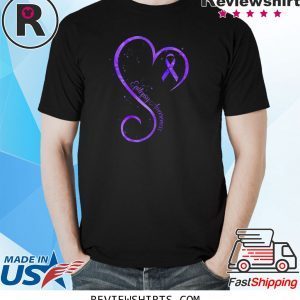 Heart Ribbon Epilepsy Awareness 2020 T-Shirts