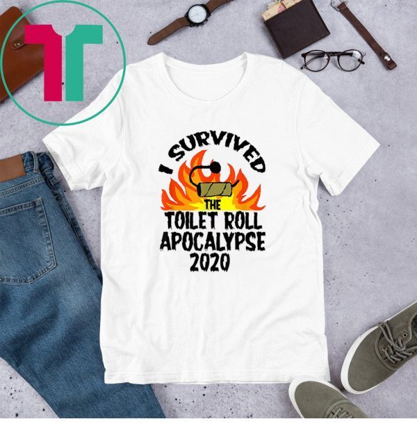 I Survived The Toilet Roll Apocalypse 2020 Unisex T-Shirts