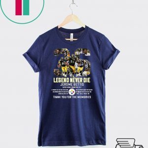 Legend Never Die 36 Jerome Bettis Thank You For The Memories Shirt