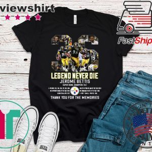 Legend Never Die 36 Jerome Bettis Thank You For The Memories Shirt