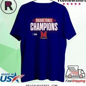 Maryland Terrapins Big Ten Basketball Champions Unisex T-Shirts