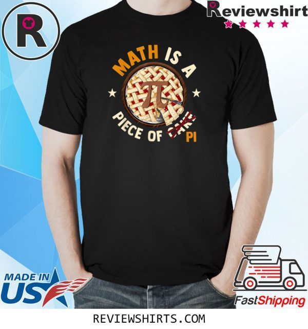 Math Is A Piece Of Cake Apple Pi Happy Pi Day Classic Shirts