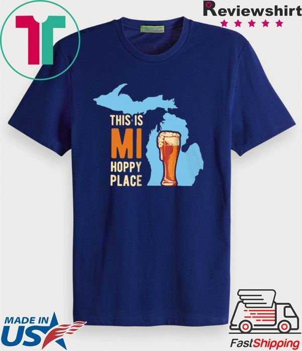 Mi Beer Drinking Michigan Brewery Microbrew T-Shirt