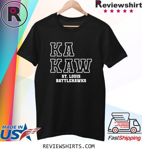 Battlehawks Football Ka Kaw St. Louis Shirt