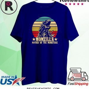 Retro Vintage Momzilla Mother Of The Monsters T-Shirt