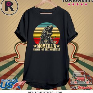 Retro Vintage Momzilla Mother Of The Monsters T-Shirt