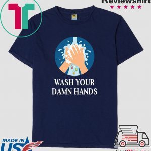 Nurse Tshirt Wash Your Hands Flu Germs Funny Teacher Gift T-Shirt