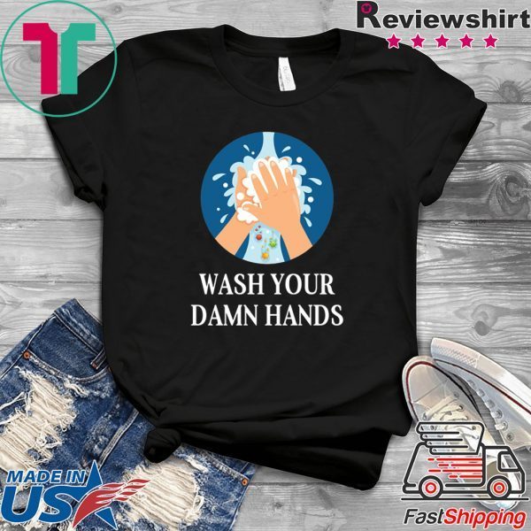 Nurse Tshirt Wash Your Hands Flu Germs Funny Teacher Gift T-Shirt