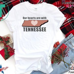 Our Hearts Are With Tennessee T-Shirt