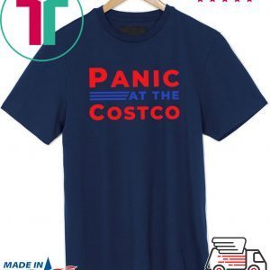 NEW PANIC AT THE COSTCO BLACK T-SHIRT