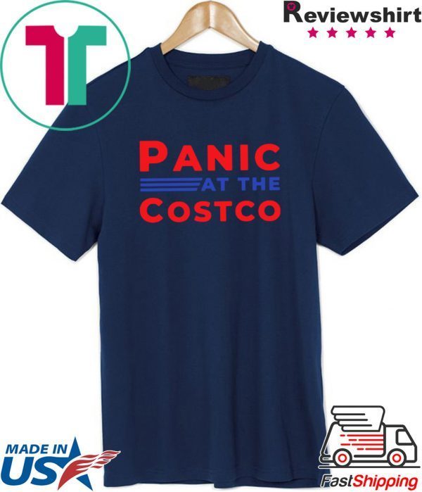 NEW PANIC AT THE COSTCO BLACK T-SHIRT