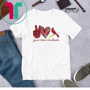 Peace love Cardinals 2020 T-Shirt