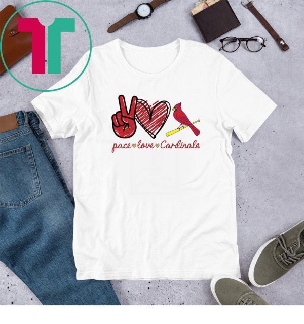 Peace love Cardinals 2020 T-Shirt