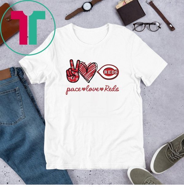 Peace love Cincinnati Reds 2020 T-Shirt