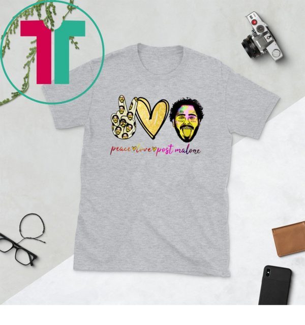 Peace love Post Malone 2020 TShirt