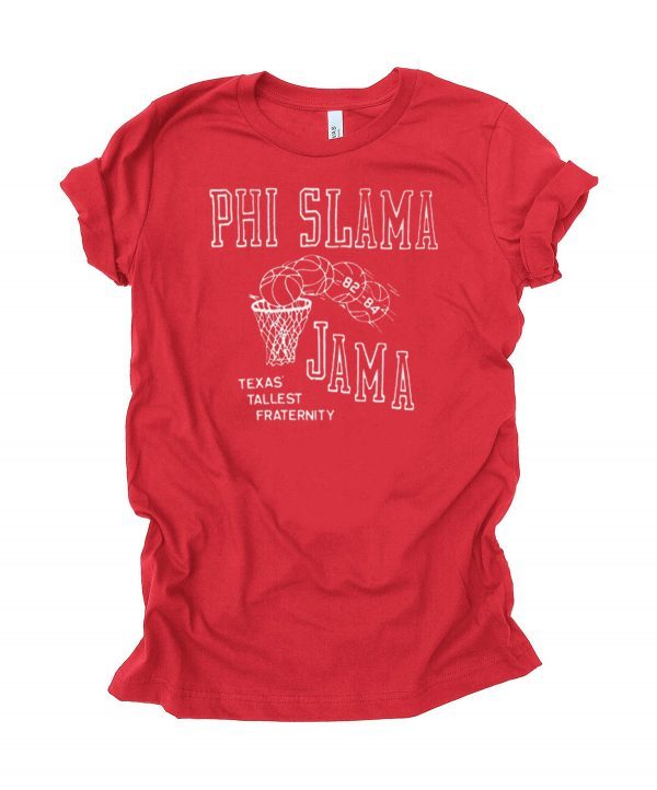 Phi Slama Jama Houston Cougars 1980s College Basketball T Shirt