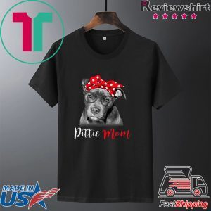 Pitbull Dog Lovers Pittie Mom T-Shirt