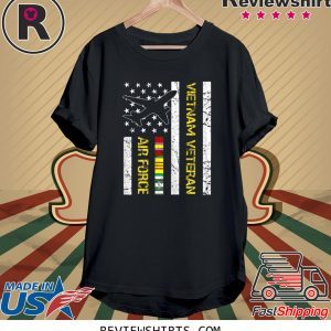 Proud US Air Force Vietnam Veteran American Flag 2020 Shirt