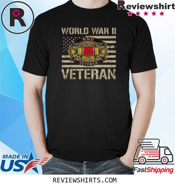 Proud World War 2 Veteran Family Gifts For Veteran Day Unisex TShirt