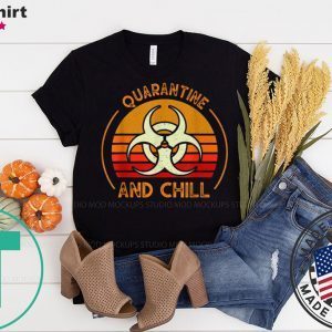 Quarantine And Chill Vintage T-Shirt