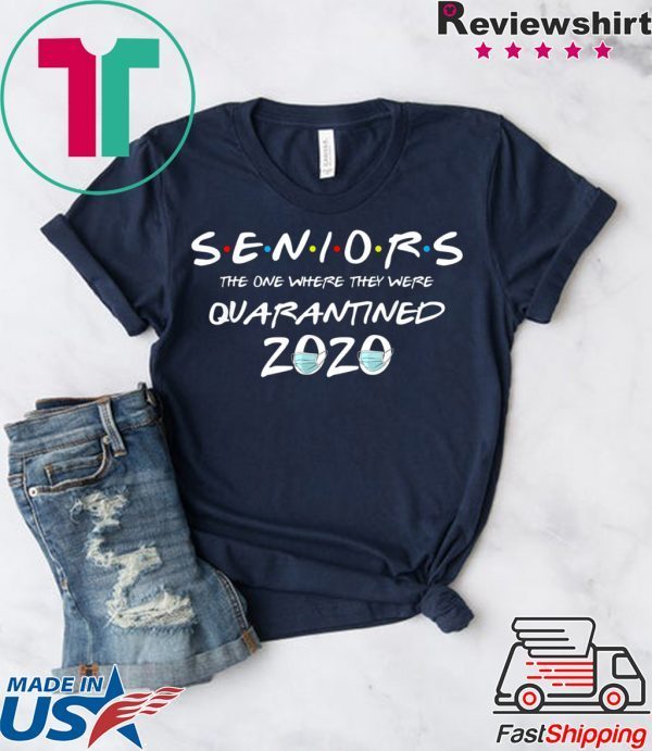 Quarantine Toilet paper Tee Class of 2020 Graduation Senior T-Shirt