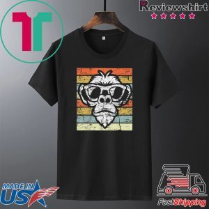 Retro Monkey – Vintage Style Monkeys T-Shirt