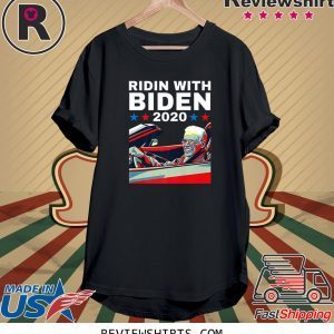 Vintage Ridin with BIDEN 2020 for President T-Shirts