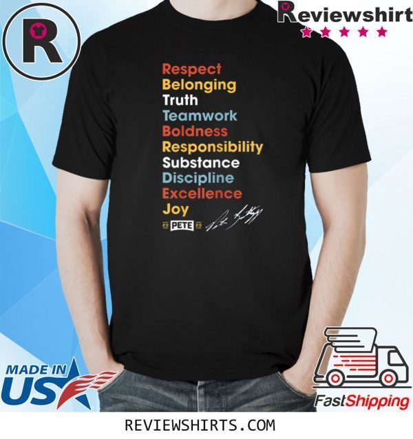 Rules Of The Road Team Pete Buttigieg 2020 Unisex T-Shirts