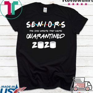 SENIOR 2020 TOILET PAPER SHIRT CLASS 2020 QUARANTINE T-Shirt