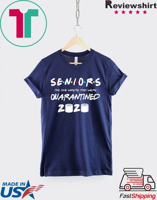 SENIOR 2020 TOILET PAPER SHIRT CLASS 2020 QUARANTINE T-Shirt