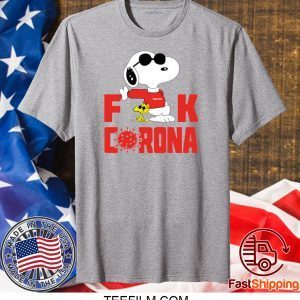 SNOOPY FUCK CORONA T-SHIRT