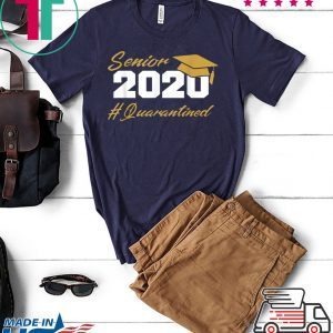 Senior 2020 Quarantined Graduation T-Shirt