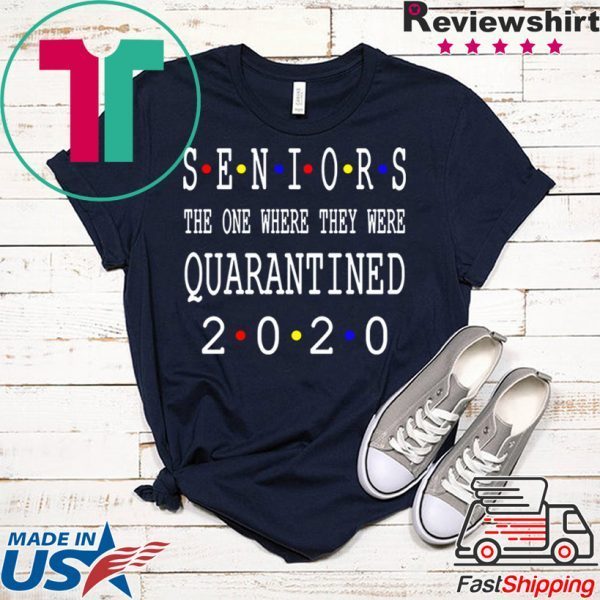 Senior 2020 Shit Gettin Real - Senior 2020 toilet paper Shirt